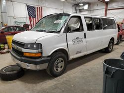 Salvage cars for sale from Copart Mcfarland, WI: 2012 Chevrolet Express G3500 LT