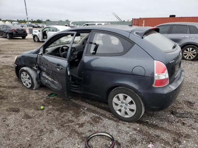 2010 Hyundai Accent Blue