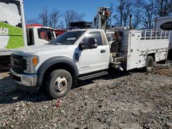 Salvage Trucks for sale at auction: 2017 Ford F550 Super Duty