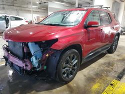 Salvage cars for sale at York Haven, PA auction: 2019 Chevrolet Traverse High Country