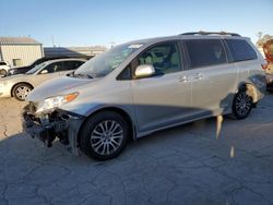 Salvage cars for sale at Tulsa, OK auction: 2019 Toyota Sienna XLE