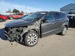 Salvage cars for sale at Nampa, ID auction: 2017 Ford Escape Titanium