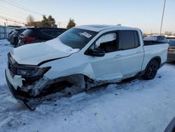 Honda salvage cars for sale: 2021 Honda Ridgeline Black Edition