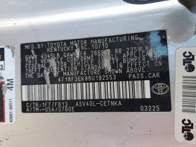 2011 Toyota Camry Base