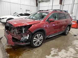 Salvage cars for sale at Franklin, WI auction: 2019 Subaru Ascent Limited