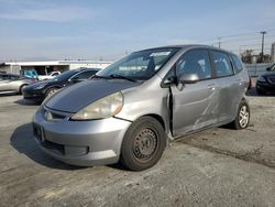 Salvage cars for sale at Sun Valley, CA auction: 2007 Honda FIT