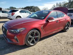 Salvage cars for sale at Greenwell Springs, LA auction: 2019 Genesis G70 Prestige