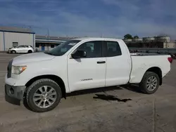 Salvage cars for sale from Copart Tulsa, OK: 2011 Toyota Tundra Double Cab SR5