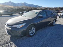 Salvage cars for sale at Reno, NV auction: 2017 Toyota Camry LE