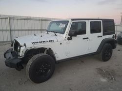 Salvage cars for sale at Appleton, WI auction: 2016 Jeep Wrangler Unlimited Sport