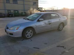 Honda Accord ex salvage cars for sale: 2006 Honda Accord EX