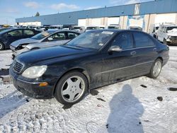 Mercedes-Benz Vehiculos salvage en venta: 2002 Mercedes-Benz S 600