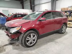 Salvage cars for sale at Greenwood, NE auction: 2013 Ford Edge Limited