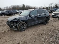 Salvage cars for sale at Chalfont, PA auction: 2022 Volkswagen Tiguan SE