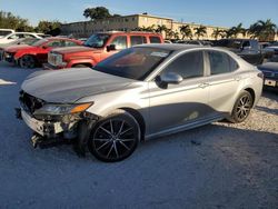 Salvage cars for sale at Opa Locka, FL auction: 2024 Toyota Camry SE Night Shade