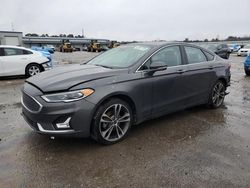 Ford Fusion Titanium salvage cars for sale: 2019 Ford Fusion Titanium