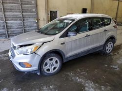 Salvage cars for sale at Hampton, VA auction: 2017 Ford Escape S