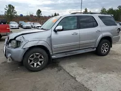 Salvage cars for sale at auction: 2007 Toyota Sequoia Limited