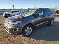 Salvage cars for sale at Chicago Heights, IL auction: 2016 Ford Edge SEL