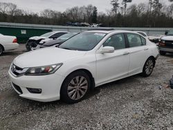 Salvage cars for sale from Copart Augusta, GA: 2013 Honda Accord EXL