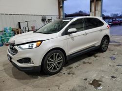 Salvage cars for sale at Florence, MS auction: 2019 Ford Edge Titanium