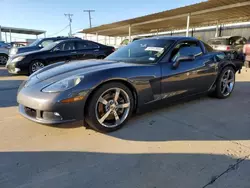 Salvage cars for sale at Grand Prairie, TX auction: 2009 Chevrolet Corvette