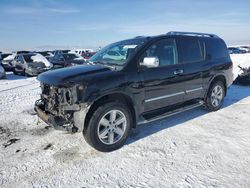 Salvage cars for sale from Copart Helena, MT: 2010 Nissan Armada Platinum