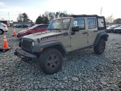 Salvage cars for sale from Copart Mebane, NC: 2018 Jeep Wrangler Unlimited Rubicon