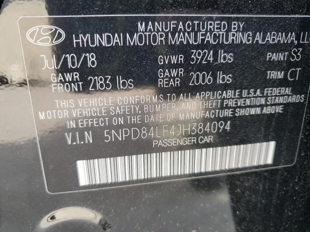 2018 Hyundai Elantra SEL