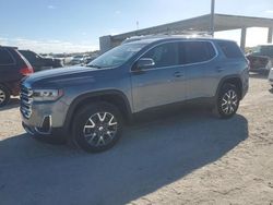 Salvage cars for sale at West Palm Beach, FL auction: 2022 GMC Acadia SLE