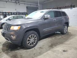 Salvage cars for sale from Copart Candia, NH: 2015 Jeep Grand Cherokee Limited