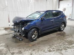 Carros salvage sin ofertas aún a la venta en subasta: 2017 Hyundai Santa FE Sport