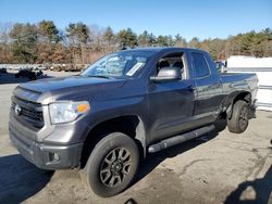 Toyota salvage cars for sale: 2015 Toyota Tundra Double Cab SR