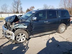 Salvage cars for sale at Bridgeton, MO auction: 2004 Nissan Armada SE