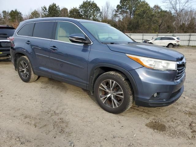 2016 Toyota Highlander XLE