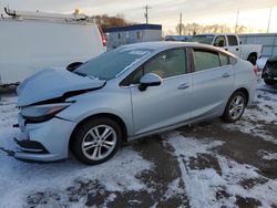 Salvage cars for sale from Copart Ham Lake, MN: 2017 Chevrolet Cruze LT