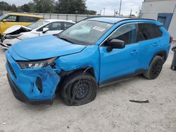 Salvage cars for sale at Apopka, FL auction: 2019 Toyota Rav4 LE