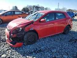 Salvage cars for sale at Mebane, NC auction: 2009 Toyota Corolla Matrix S