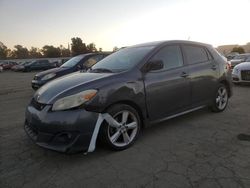 Salvage cars for sale from Copart Martinez, CA: 2009 Toyota Corolla Matrix S