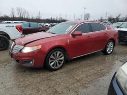 Carros salvage a la venta en subasta: 2009 Lincoln MKS