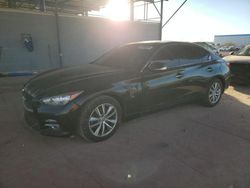 Salvage cars for sale at Phoenix, AZ auction: 2014 Infiniti Q50 Base