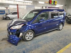 Salvage cars for sale at Fort Wayne, IN auction: 2018 Ford Transit Connect Titanium