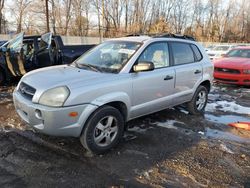 Salvage cars for sale at Chalfont, PA auction: 2005 Hyundai Tucson GL