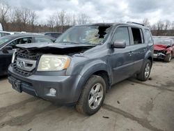 Salvage cars for sale from Copart Marlboro, NY: 2011 Honda Pilot EXL