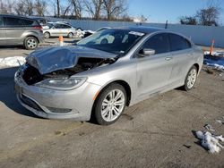 Salvage Cars with No Bids Yet For Sale at auction: 2015 Chrysler 200 Limited