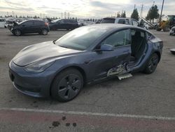 Salvage cars for sale from Copart Cleveland: 2022 Tesla Model 3