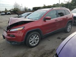 Salvage cars for sale at San Martin, CA auction: 2017 Jeep Cherokee Latitude