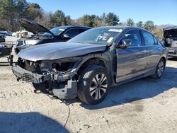 Honda Accord salvage cars for sale: 2014 Honda Accord LX