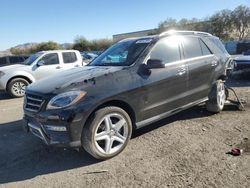 Salvage cars for sale from Copart Las Vegas, NV: 2015 Mercedes-Benz ML 400 4matic