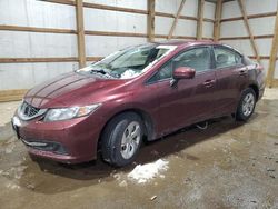 Salvage cars for sale from Copart Cleveland: 2014 Honda Civic LX